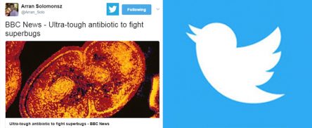 Arran Solomonsz tweets BBC article on antibiotics