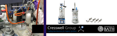 DrySyn Spiral Evaporator evaluation from the Cresswell Group, University of Bath