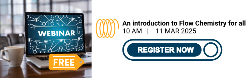 Free webinar: introduction to flow chemistry for all - from Asynt Ltd